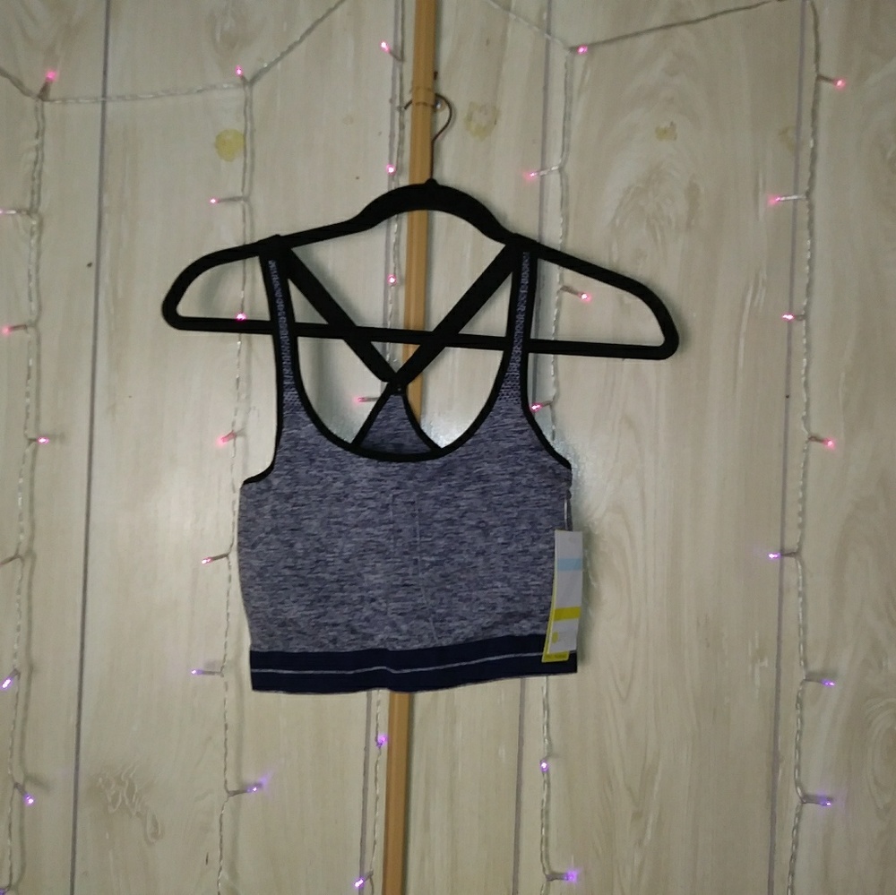 Nazy Blue Athletic Sports Bra | NWT